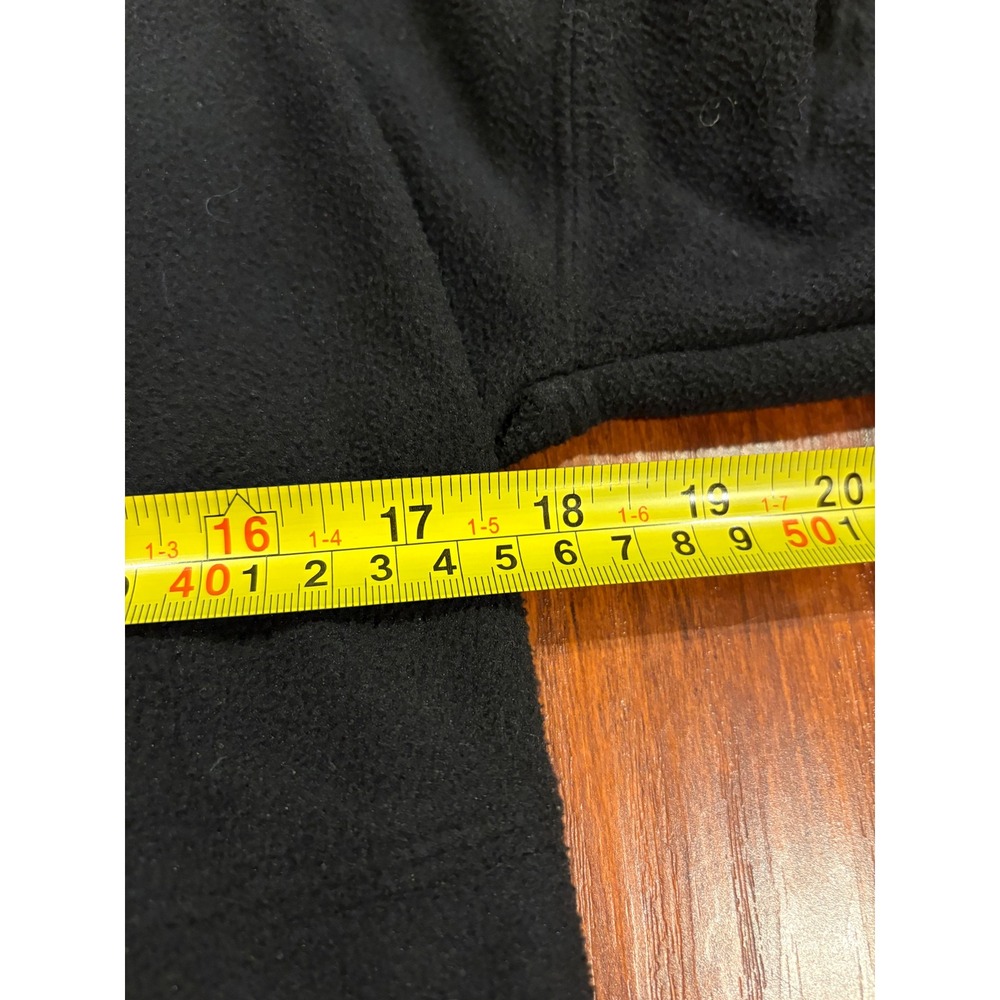 Women's Alo Yoga Black Fleece Cropped top Turtleneck Sweatshirt XS - Picture 7 of 7